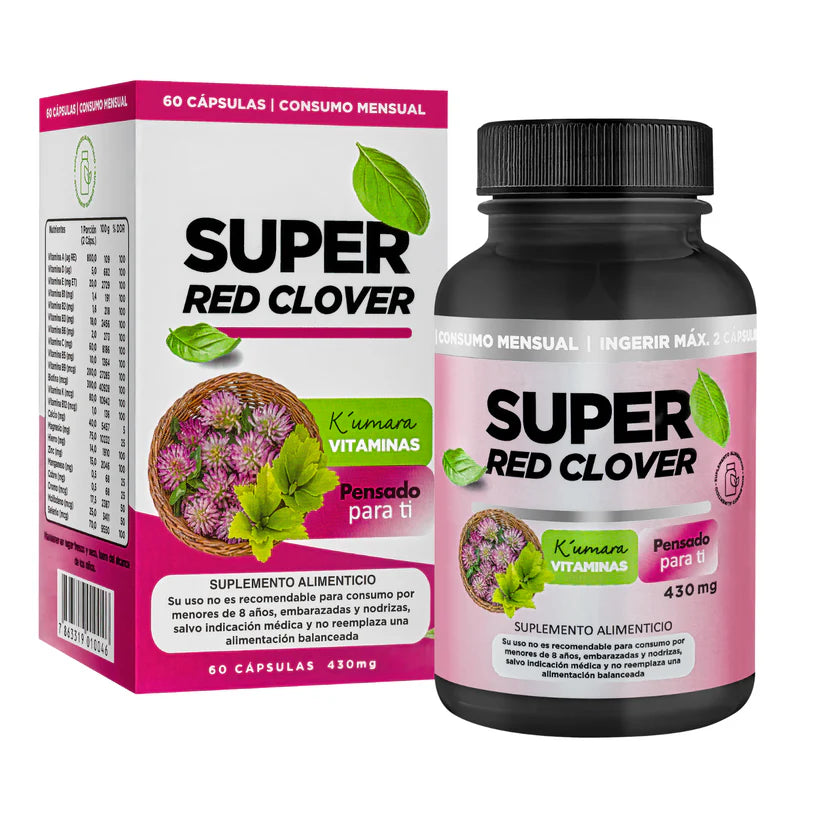 🌸Super Red Clover - SUPLEMENTO NATURAL PARA LA MENOPAUSIA 🌸
