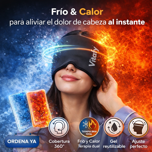🧠 ❄️ MASK RELIEF PRO – ALIVIO TOTAL PARA TU CABEZA