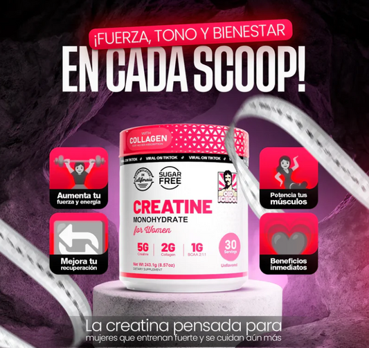 ✨ Creatina para Mujeres ✨ - Potencia tu fuerza 💪