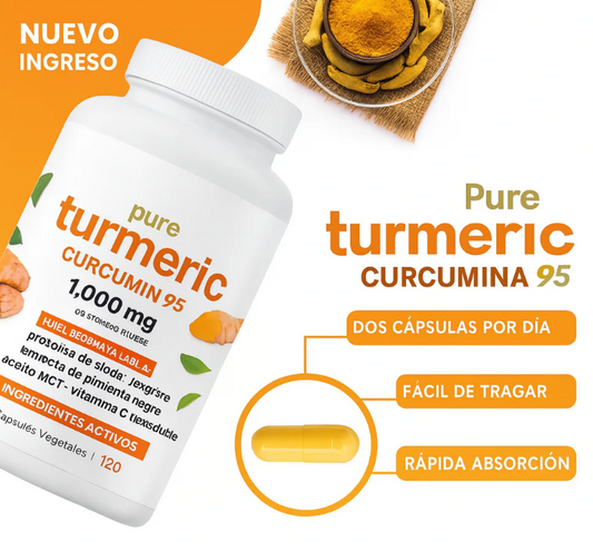 ✨🌿 Cúrcuma Premium – ¡El Oro de la Salud Natural! 🌿✨