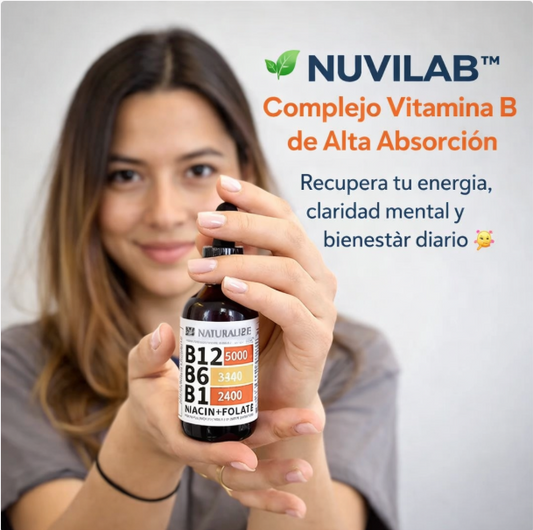 🌿 NUVILAB™ – Complejo Vitamina B de Alta Absorción