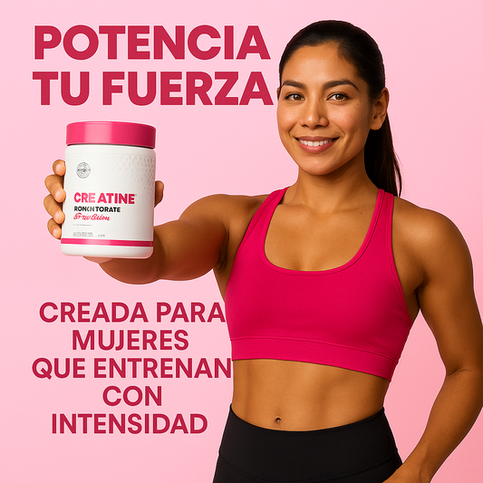 ✨ Creatina para Mujeres ✨ – Fuerza y Glúteos Más Firmes 💪🍑